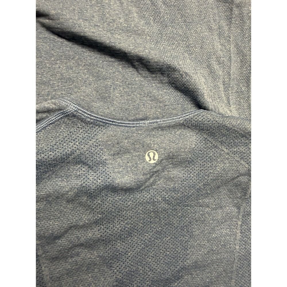 Lululemon Metal Vent Tech Short Sleeve Tee Blue Mens Athletic Training. Sz S - Picture 6 of 10
